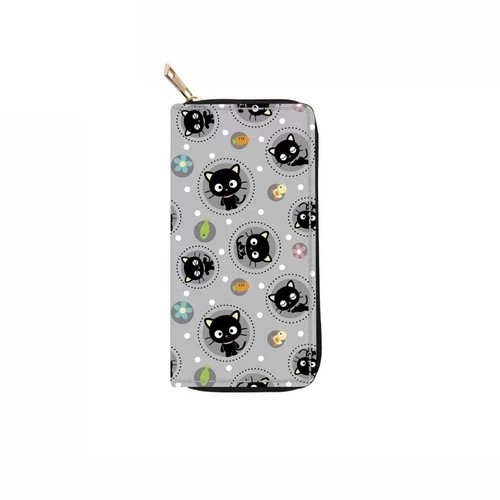 Chococat long zipper wallet
